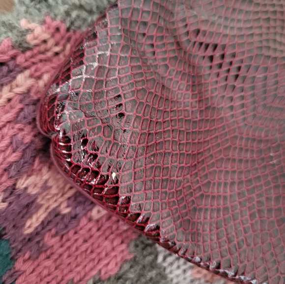 Vintage Italian Leather Clutch - Picture 6 of 8